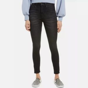 BP High Rise Skinny Ankle Jean in Black Size 32 99% Cotton